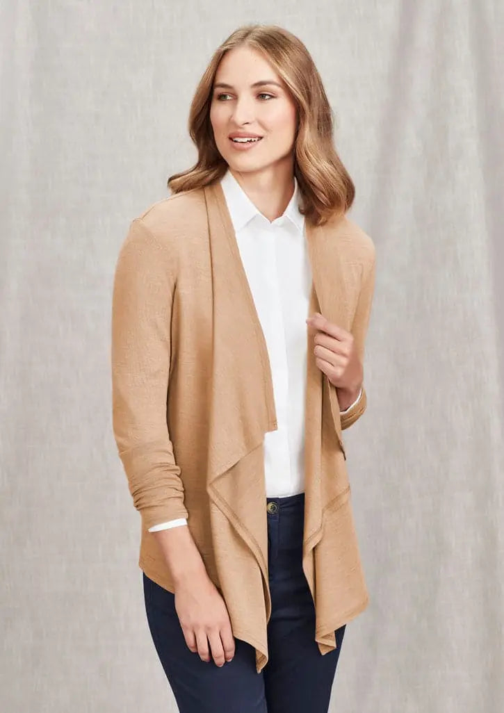 Biz Collection Sofia Womens Waterfall Cardigan RLC267L - Flash Uniforms